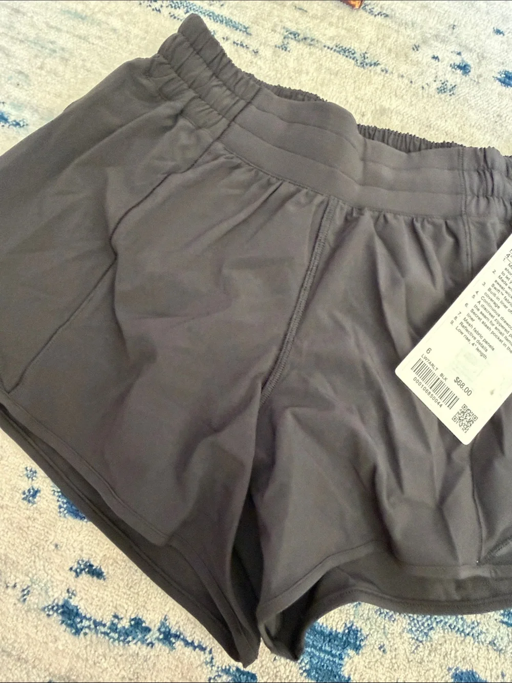 lululemon athletica Black Athletic Skort